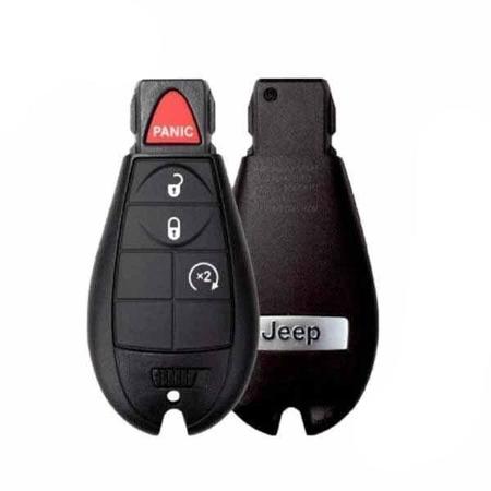 OEM NEW:  2014 - 2020 Jeep Cherokee / Fobik Key 4-Button / Remote Start / PN: 68105083 AG /  GQ4-53 RSK-JP-5083